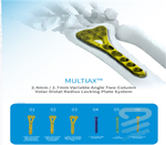 Breytilegt horn distal radíus læsiplata